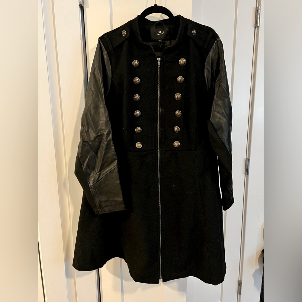 Torrid Pea Coat
